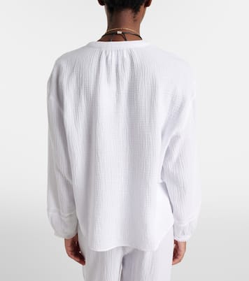 Taria cotton muslin shirt | Velvet