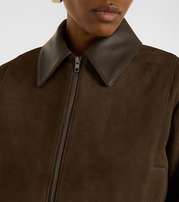 Veste blouson en daim | Vince