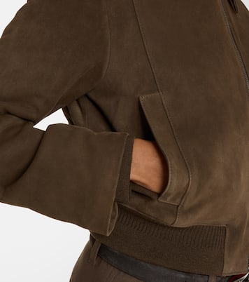 Veste blouson en daim | Vince