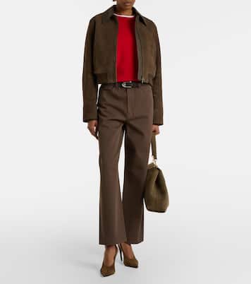 Veste blouson en daim | Vince