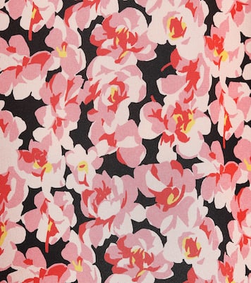 Top a stampa floreale in seta | Stella McCartney