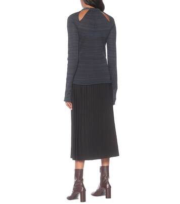 Top en mezcla de lana con abalorios | Jil Sander