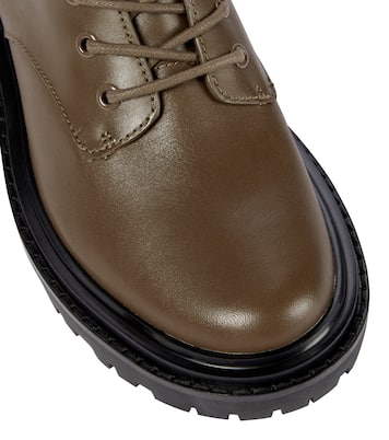 Botas de combate T Hardware de piel | Tory Burch
