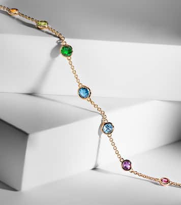 Bracelet Rainbow Bezel Drop en or 18 ct | Shay Jewelry