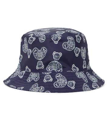 Paisley Teddy Bear bucket hat | Palm Angels Kids