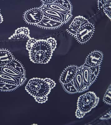 Paisley Teddy Bear bucket hat | Palm Angels Kids