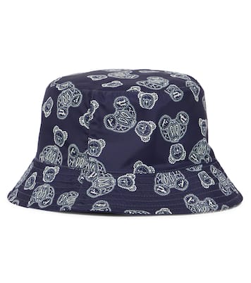 Paisley Teddy Bear bucket hat | Palm Angels Kids