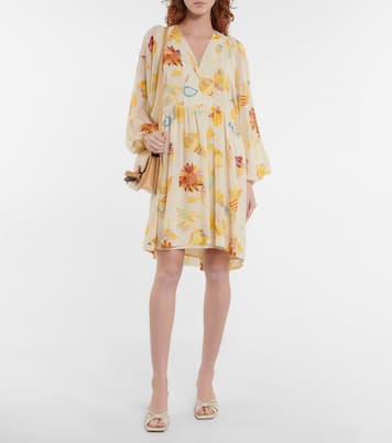 Printed georgette minidress | See By Chloé