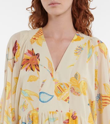 Printed georgette minidress | See By Chloé