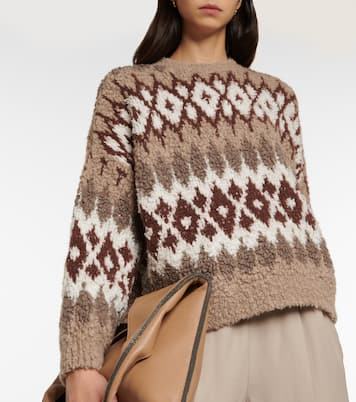 Jersey en mezcla de cachemir | Brunello Cucinelli