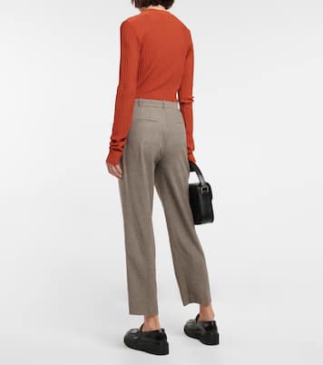 Marion houndstooth straight pants | A.P.C.