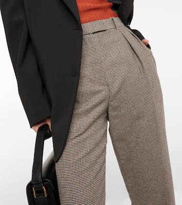 Marion houndstooth straight pants | A.P.C.
