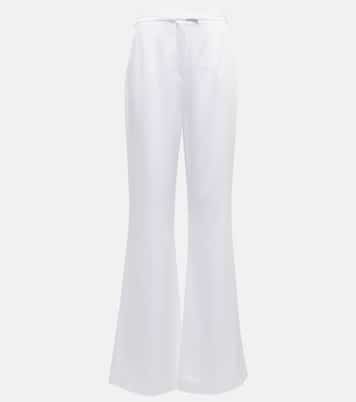 Pantalon de mariée ample à taille haute | Galvan