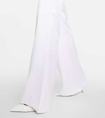 Pantalon de mariée ample à taille haute | Galvan