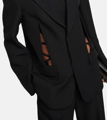 Blazer en laine mélangée | Dion Lee