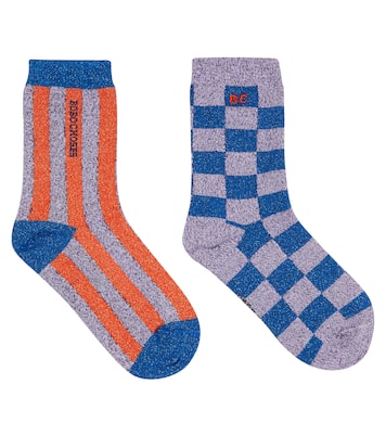 Set of 2 cotton-blend socks | Bobo Choses