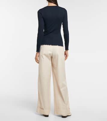Ribbed-knit top | Vince