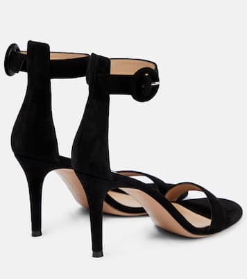 Sandales Portofino 85 en daim | Gianvito Rossi