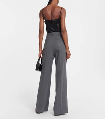 Flavie wool-blend wide-leg pants | Nili Lotan
