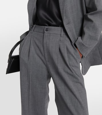 Flavie wool-blend wide-leg pants | Nili Lotan