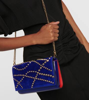 Pochette Paloma en cuir à ornements | Christian Louboutin