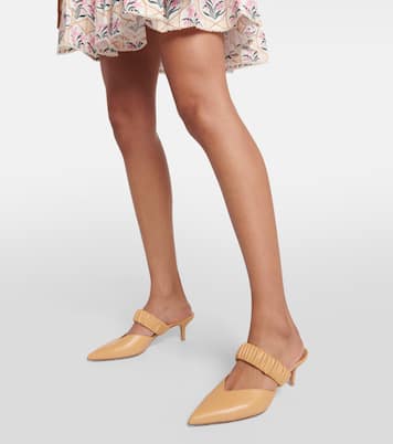 Mules Maureen 100 in pelle | Malone Souliers