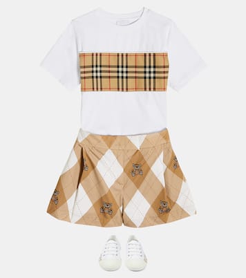 Shorts Thomas Bear aus Baumwolle | Burberry Kids