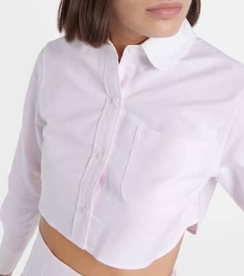 Camicia cropped in cotone | Thom Browne