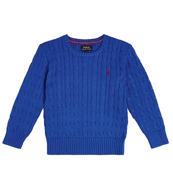 Pullover in cotone a trecce | Polo Ralph Lauren Kids