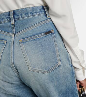 Jeans regular a vita alta | Saint Laurent