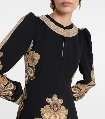 Robe midi à fleurs | Etro