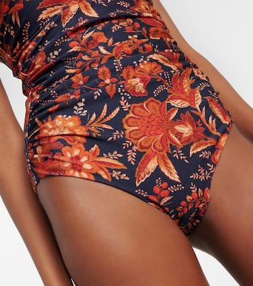 Costume intero Junie con stampa | Zimmermann