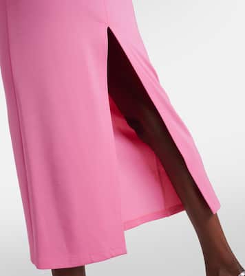 Falda midi con cristales | David Koma