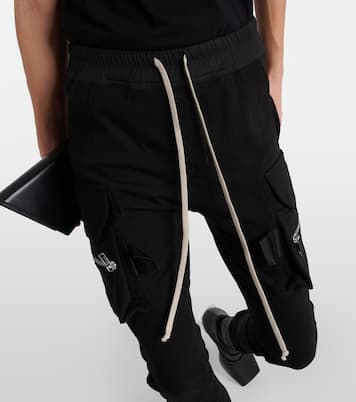 High-Rise-Cargohose aus Baumwolle | Rick Owens