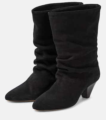Ankle Boots Reachi aus Veloursleder | Isabel Marant