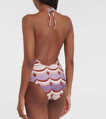 Costume intero Vintage Waves con stampa | Adriana Degreas