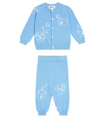 Bebé - set de cárdigan Brody y pantalones Sol | Molo