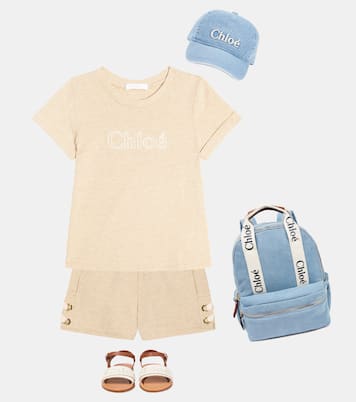 Camiseta de jersey de algodón | Chloé Kids