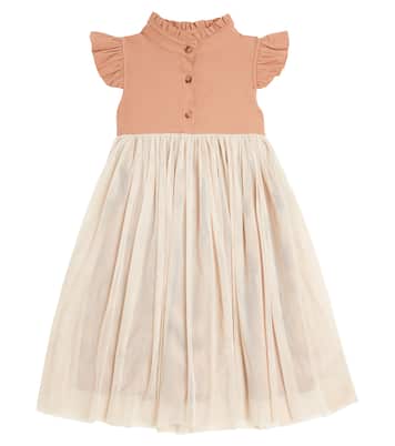 Wavel pleated dress | Donsje