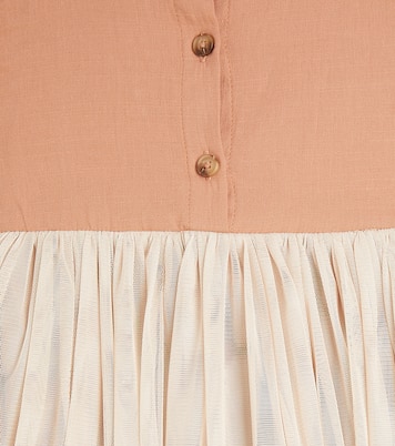 Wavel pleated dress | Donsje