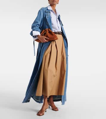 Sac seau Cinch M en daim | Jimmy Choo