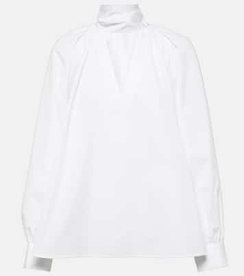 Blusa in popeline di cotone  | CO