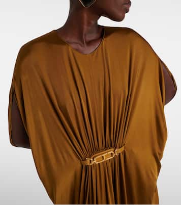 Belted satin jersey kaftan | Tom Ford