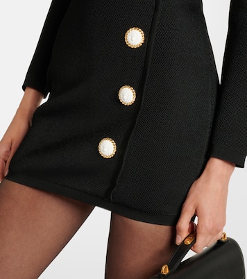 Miniabito in crêpe con decorazione | Balmain