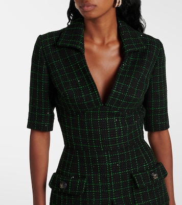 Abito corto in tweed | Elie Saab