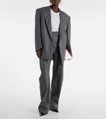 Blazer aus einem Wollgemisch | The Attico
