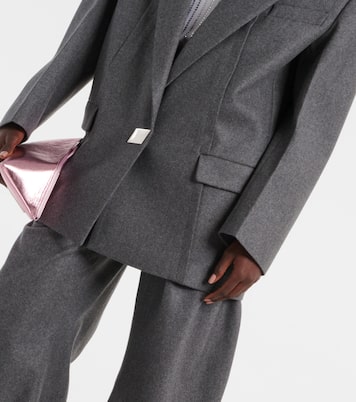 Blazer aus einem Wollgemisch | The Attico