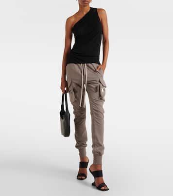 Athena one-shoulder jersey top | Rick Owens