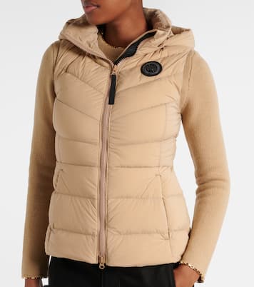 Black Label Clair quilted down vest | Canada Goose