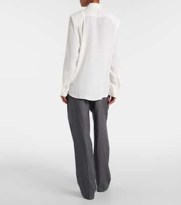 Bluse Sophie aus Satin | The Frankie Shop